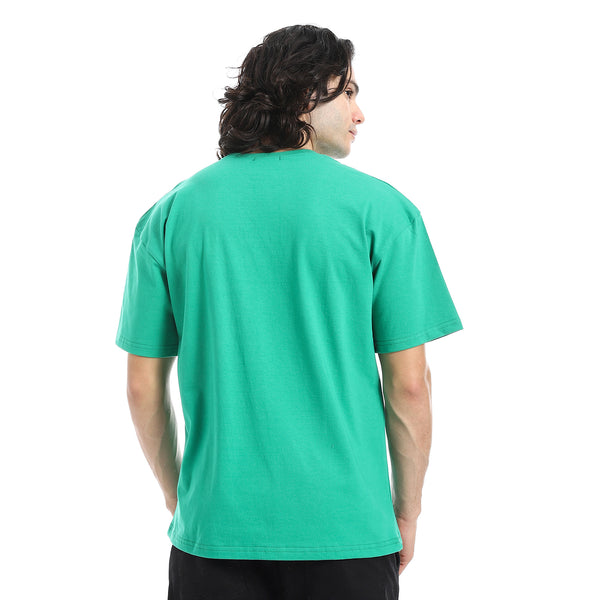 Short_Sleeves_Printed_Oversize_T-Shirt_-_Aqua_Green