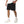 Black_Slash_Pockets_Elastic_Waist_Shorts-Black