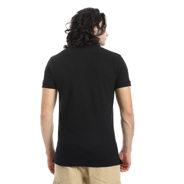 Pique_Pattern_Short_Sleeves_rose_Polo_Shirt