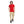 Pique_Pattern_Short_Sleeves_Red_Polo_Shirt