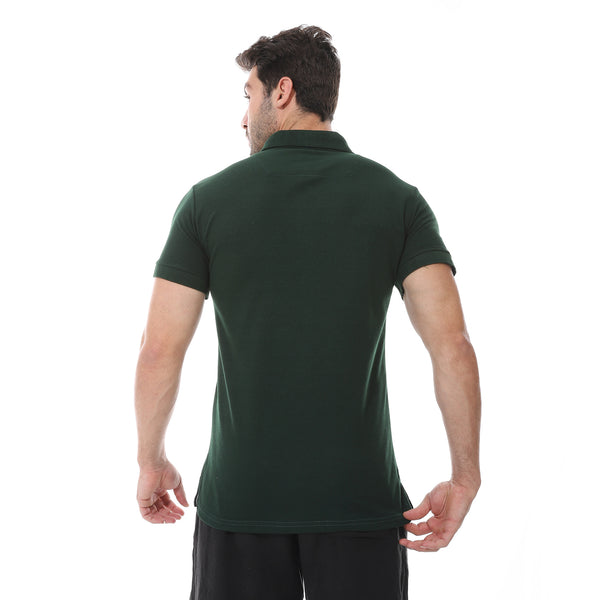 Turn_Down_Collar_Pique_Polo_Shirt-Dark_Green