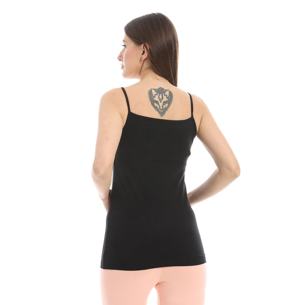 Black_Spaghetti_Sleeves_Slip_On_Top