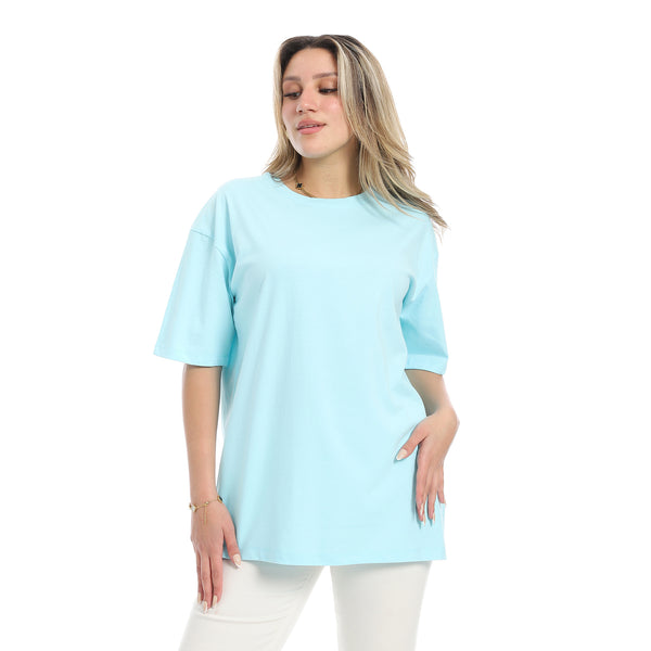 Oversized_Plain_Cotton_T-Shirt_-_Sky_Blue