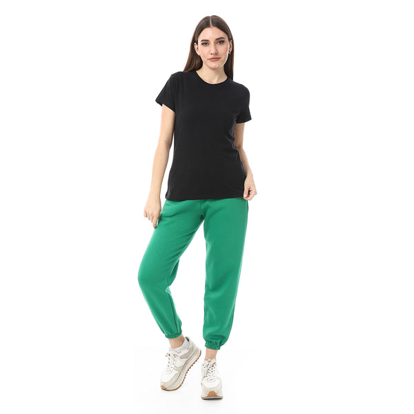 Black_Plain_Cotton_Short_Sleeves_T-Shirt