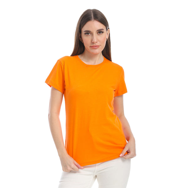 Basic_Round_Neck_T-Shirt_-_Orange