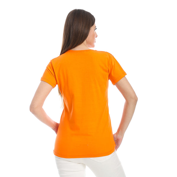 Basic_Round_Neck_T-Shirt_-_Orange
