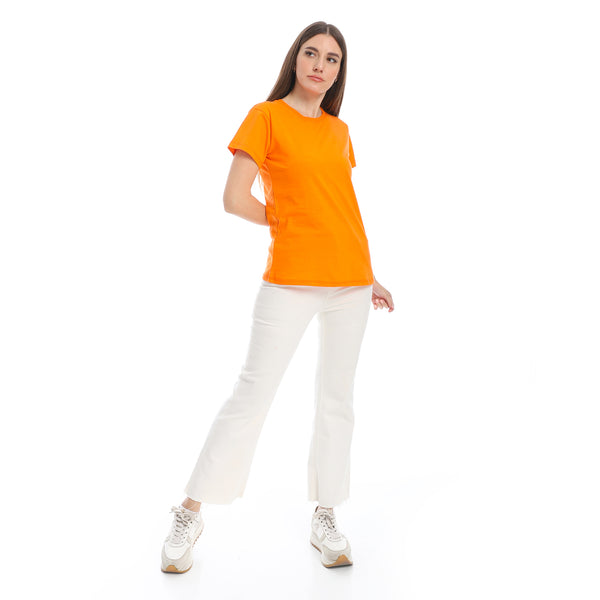 Basic_Round_Neck_T-Shirt_-_Orange