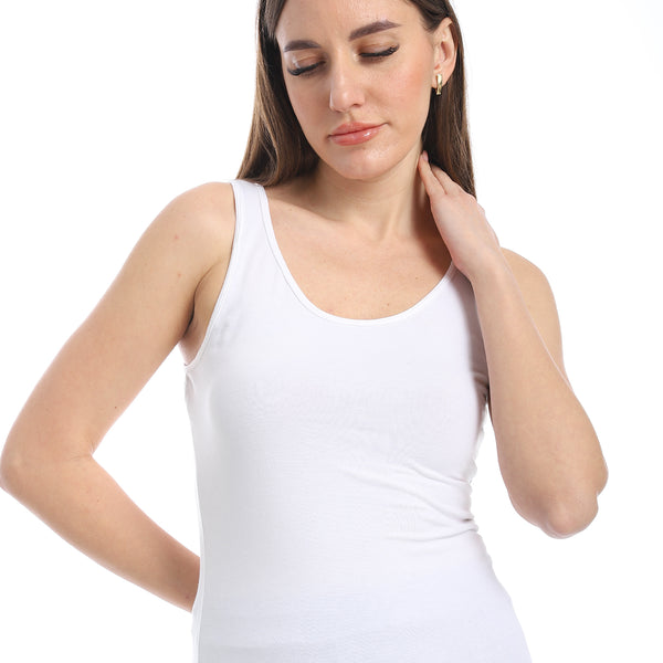 White_Cotton_Basic_Plain_Top
