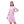 Printed_Pattern_Short_Sleeves_Sleep_Dress_-_Pink