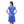 Printed_Pattern_Short_Sleeves_Sleep_Dress_-_Royal_Blue