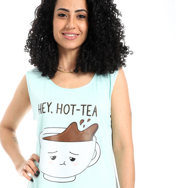 Printed_Sleeveless_Nightgown_-_Mint_Green