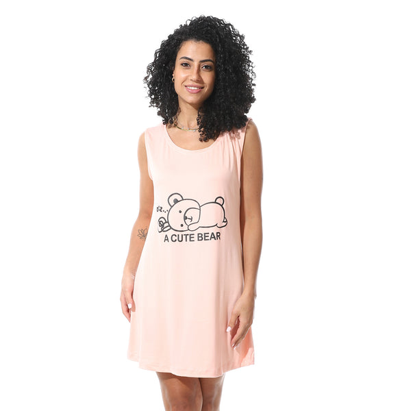 A_cute_Bear_Printed_Sleep_Shirt_-_Simon