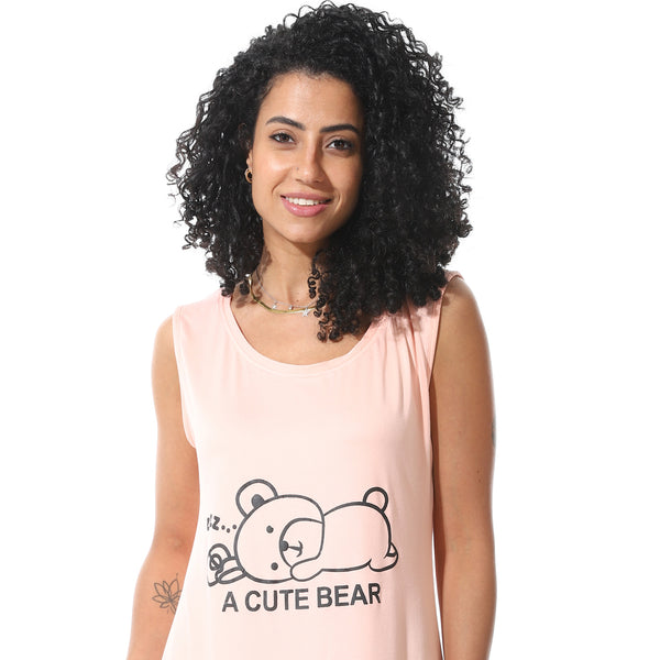 A_cute_Bear_Printed_Sleep_Shirt_-_Simon