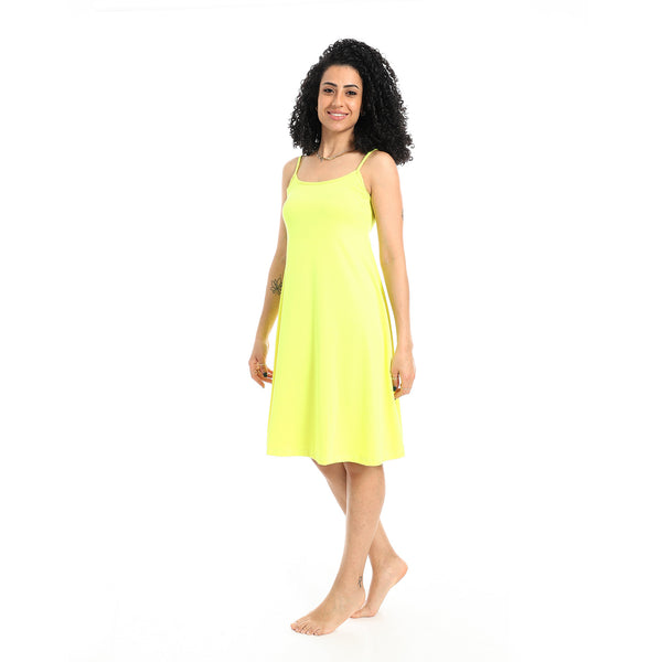 Solid_Comfy_Spaghetti_Sleeves_Sleepshirt_-_Lemon