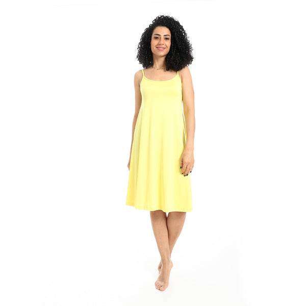 Solid_Comfy_Spaghetti_Sleeves_Sleepshirt_-_Yellow