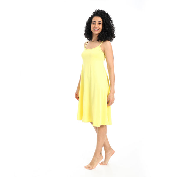 Solid_Comfy_Spaghetti_Sleeves_Sleepshirt_-_Yellow