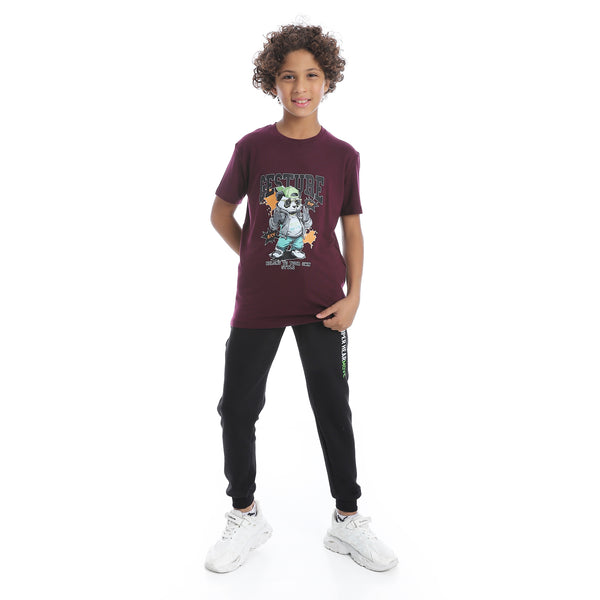 Black_Elastic_Waist_Printed_Boys_Sweatpants
