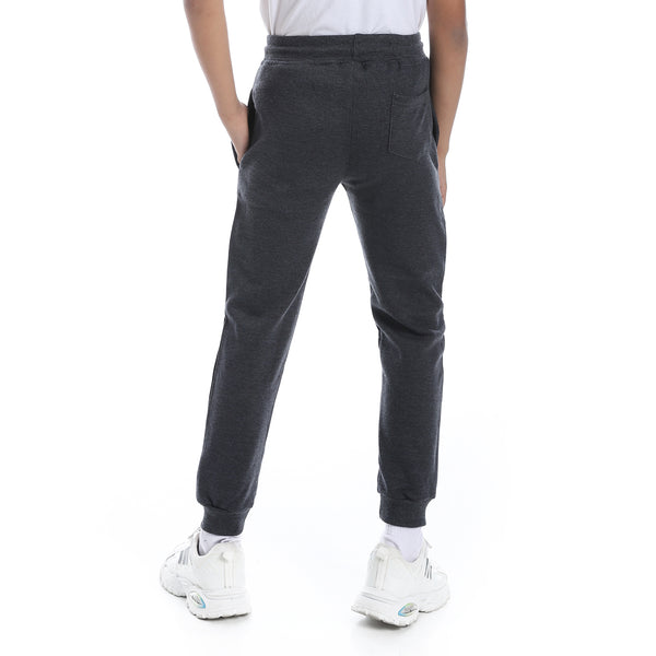 Dark_Grey_Elastic_Waist_Printed_Boys_Sweatpants