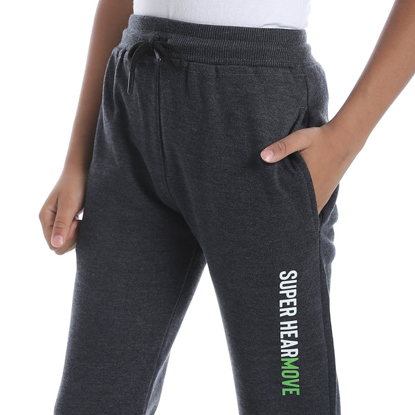 Dark_Grey_Elastic_Waist_Printed_Boys_Sweatpants