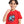 Round_Neck_Printed_Short_Sleeve_Boy_T-shirt_-_Red