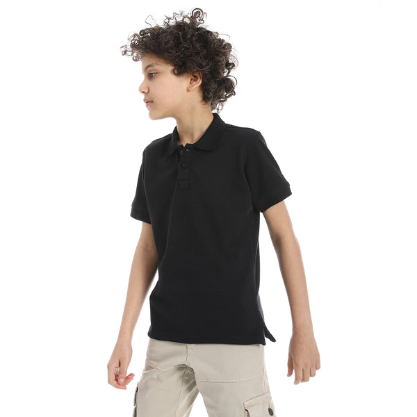 Boys_Elite_Pique_Polo_shirt_-_black