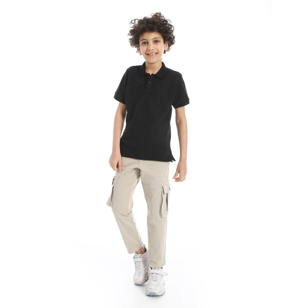 Boys_Elite_Pique_Polo_shirt_-_black