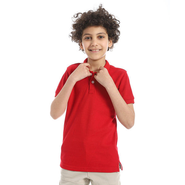 Boys_Elite_Pique_Polo_shirt_-_Red