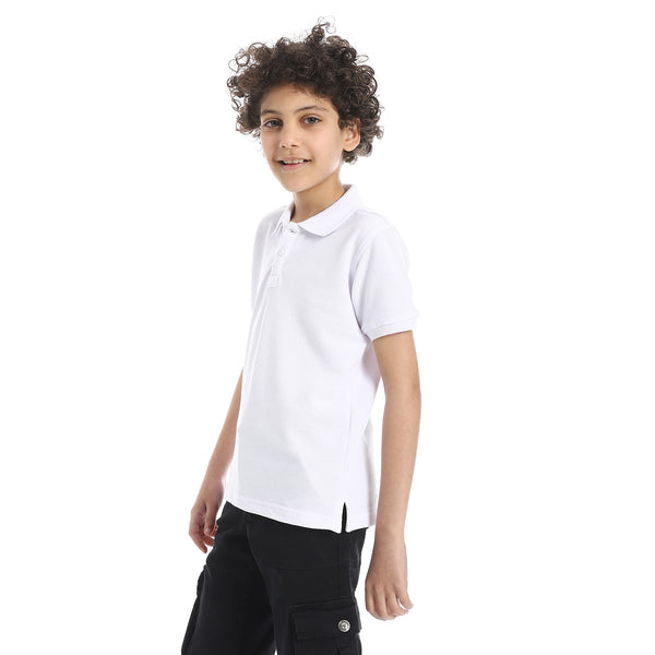 Boys_Elite_Pique_Polo_shirt_-_White