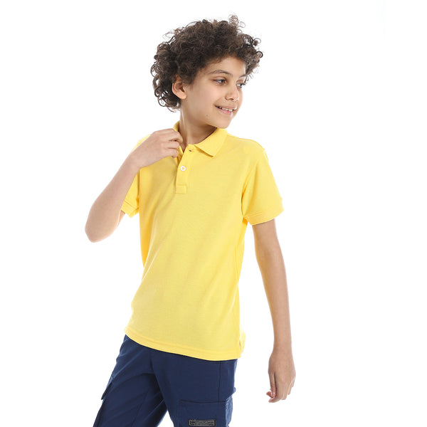 Boys_Elite_Pique_Polo_shirt_-_Yellow