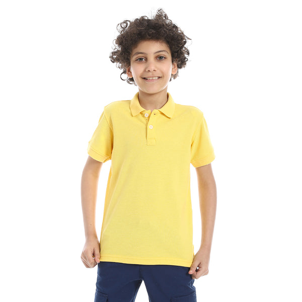 Boys_Elite_Pique_Polo_shirt_-_Yellow