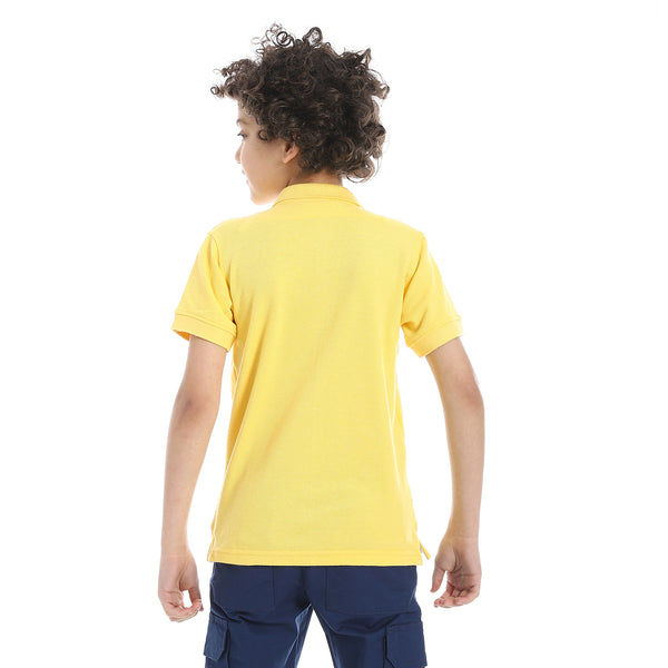 Boys_Elite_Pique_Polo_shirt_-_Yellow