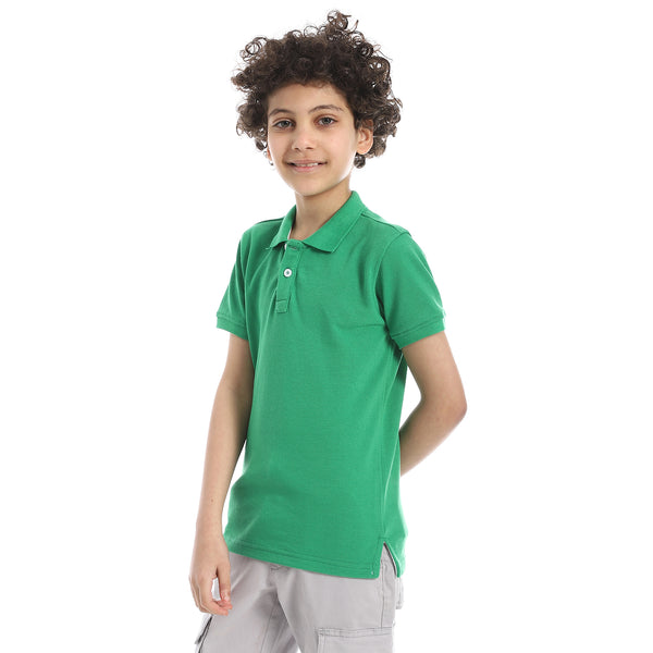 Boys_Elite_Pique_Polo_shirt_-_green