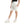 White_Short_With_Elastic_Waist_And_Drawstrings-White