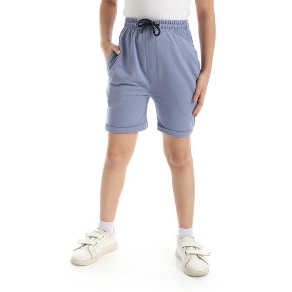 Elastic_Waist_With_Drawstrings_Shorts_-_Grey