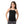 Square_Neck_Strap_Sleeves_Plain_Black_T_-_Shirt