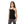 Square_Neck_Strap_Sleeves_Plain_Black_T_-_Shirt