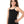 Square_Neck_Strap_Sleeves_Plain_Black_T_-_Shirt