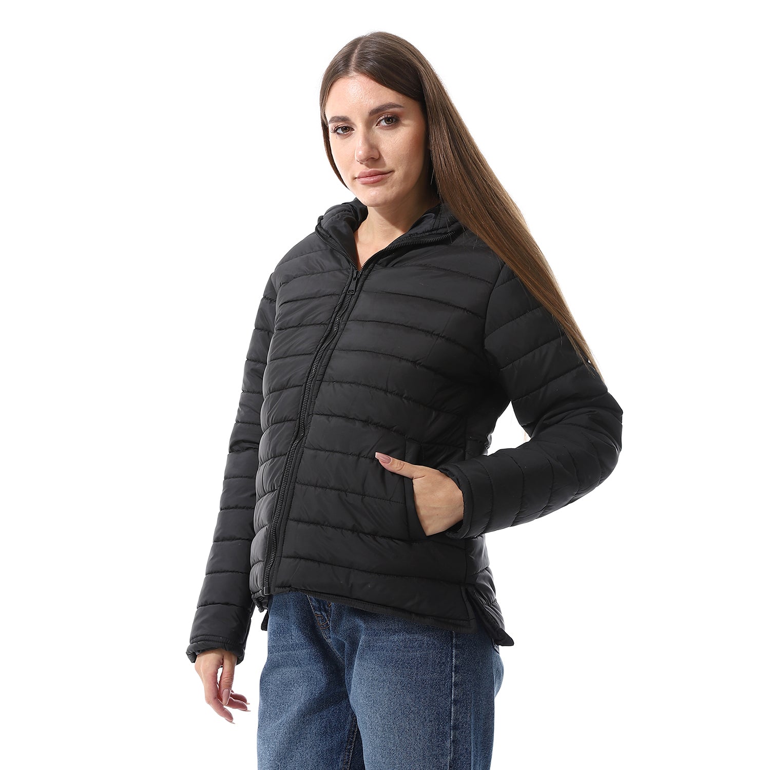 _Plain_Zipper_Waterproof_Puffer_Jacket