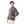 Slash Pockets Plain Zipped Boys Sweatshirt - Dark Grey