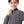 Slash Pockets Plain Zipped Boys Sweatshirt - Dark Grey