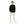 Kangaroo Pockets Fleeced Boys Hoodie - Black