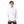 Kangaroo Pockets Fleeced Boys Hoodie - White