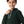 Kangaroo Pockets Fleeced Boys Hoodie - Dark Green