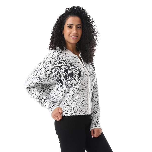 Mohair_Slip_On_White_Round_Neck_Pullover