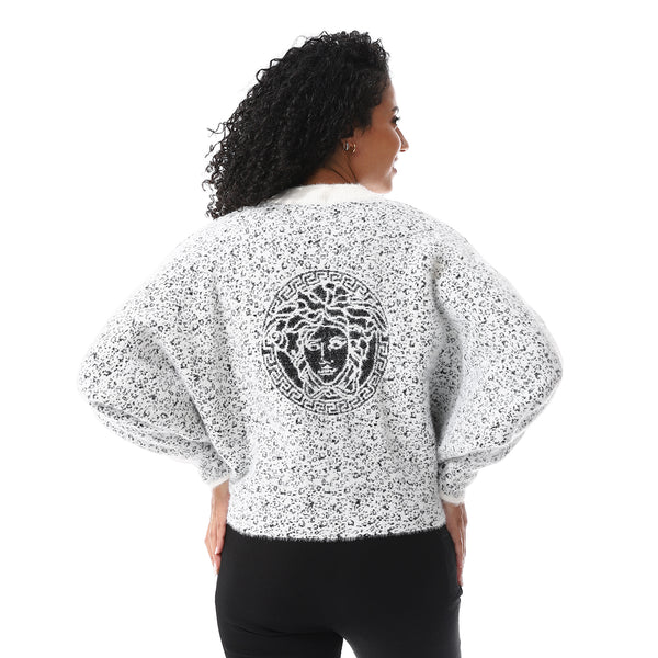 Mohair_Slip_On_White_Round_Neck_Pullover