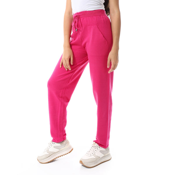 Knitted_Pants_Fuchsia