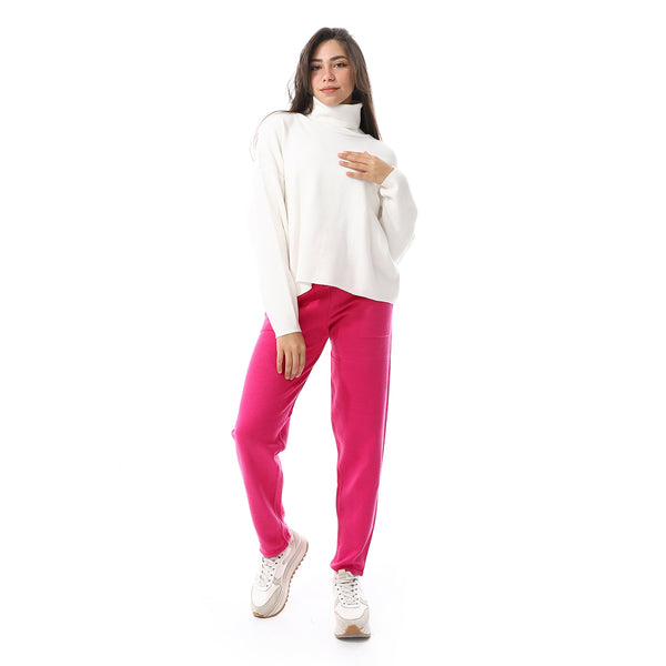 Knitted_Pants_Fuchsia