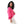 Stripped_Pattern_Cardigan_Fuchsia