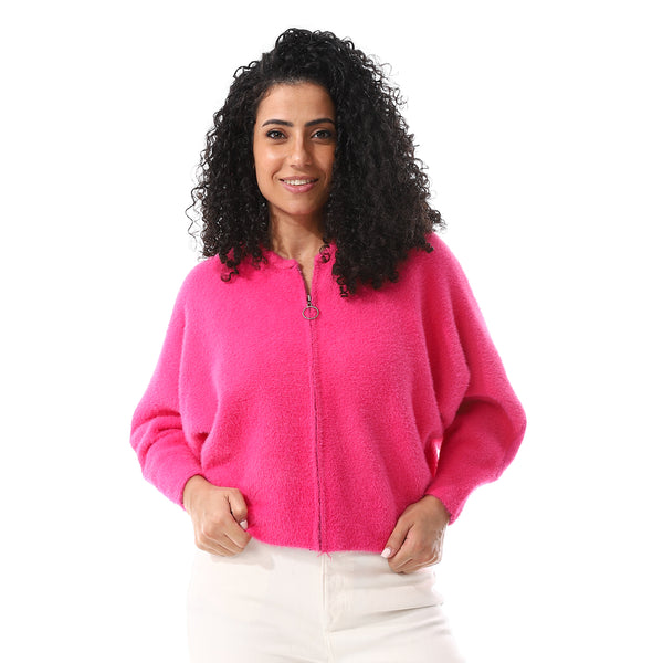 Fuchsia_Mohair_Sweater