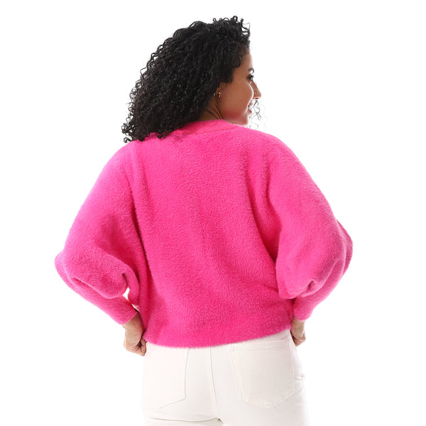 Fuchsia_Mohair_Sweater